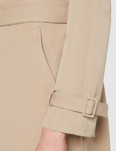 Vero Moda Vmdonnaexport Ss20 Long Jacket Boos Gabardina, Marrón, S para Mujer