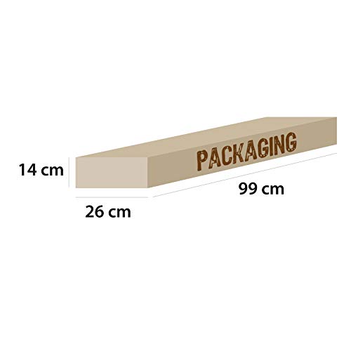 Versa Set 2 Mesas Mueble Recibidor Estrecho para la Entrada o el Pasillo Mesa Consola, Madera y Metal, Marron y Negro, 95x25x80 cm, 2 Unidades