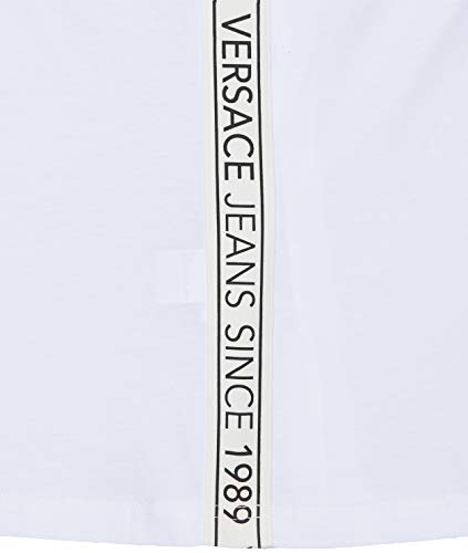 Versace Jeans Couture Man T-Shirt Camiseta de Tirantes, Blanco (Bianco Ottico 003), XX-Large para Hombre