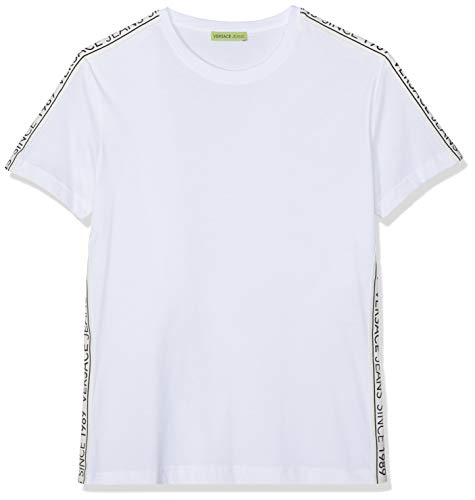 Versace Jeans Couture Man T-Shirt Camiseta de Tirantes, Blanco (Bianco Ottico 003), XX-Large para Hombre