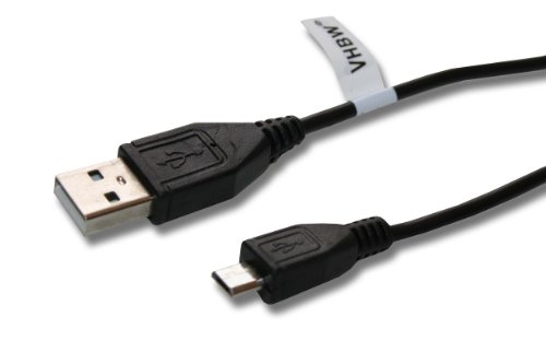 vhbw 100x Cable de Datos USB, Cable de Carga 0.3m Adecuado para Alcatel One Touch 2005D Salsa, Idol X, Mandarina Duck, OT-103 Miss Sixty, OT-1030D