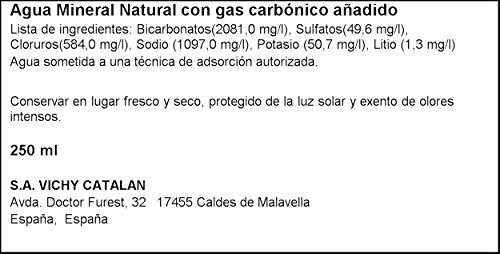 Vichy Catalan - Agua Mineral Natural Syspack 1/4 L Rc