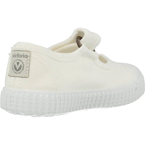 Victoria 1915 Mercedes Velcro Lona Tintada, Zapatillas Unisex bebé, Blanco (Blanco 20), 22 EU