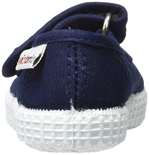 Victoria 1915 Velcro Lona, Zapatillas Unisex Niños, Azul (Marino 30), 25 EU