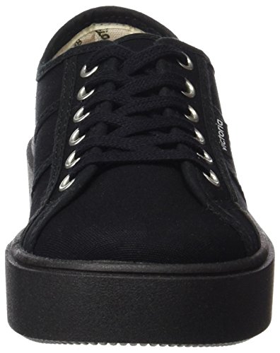 Victoria Basket Lona Piso Negro, Zapatillas Unisex Adulto, Negro, 38
