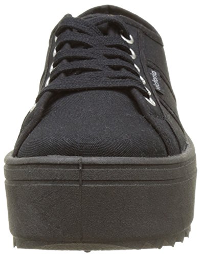Victoria Basket Lona Plataf. Negra, Zapatillas para Hombre, 37 EU