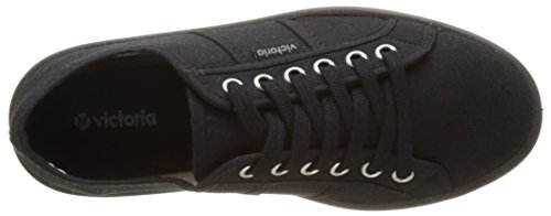 Victoria Basket Lona Plataf. Negra, Zapatillas Unisex Adulto, 41 EU