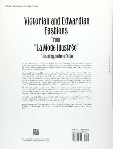 Victorian and Edwardian Fashions from "La Mode Illustree" (Dover Fashion and Costumes)