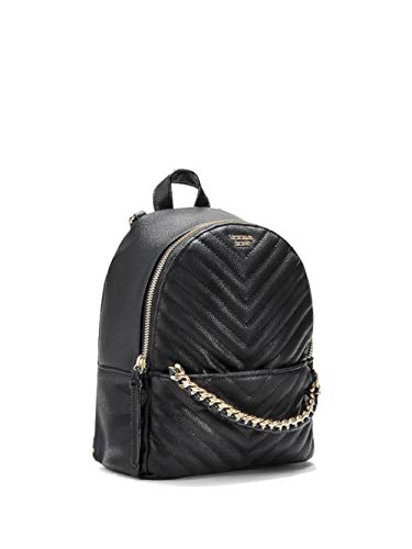 Victoria`s Secret - Mochila urbana pequeña con guateado en V tipo guijarros