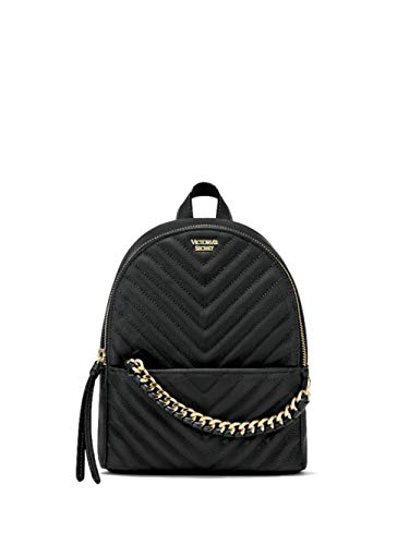Victoria`s Secret - Mochila urbana pequeña con guateado en V tipo guijarros