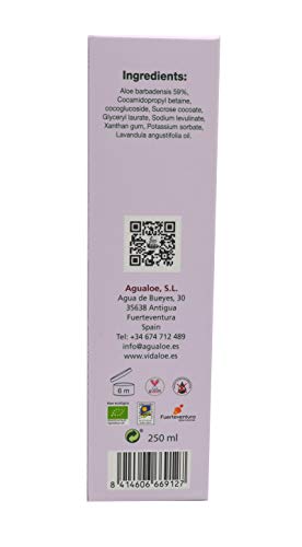 Vidaloe Gel de baño de Aloe Vera 250ml