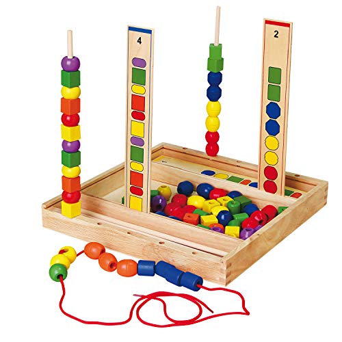 VIGA-56182 VIGA-2043641-La Forma y el género en Pila-con Colores De Perlas, Multicolor (56182)