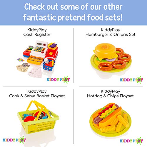 VIGA - Pack de Hamburguesa y sándwich de Juguete - Madera