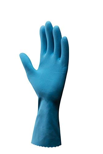 Vileda Comfort and Care - Guantes de goma con loción de manzanilla (talla M, 1 par)