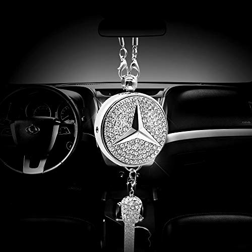 VILLSION Ambientadores para Coche Espejo Retrovisor Colgante Olor Fragancia Difusor Coche Perfume Ambientadores para Mercedes Benz Accessories