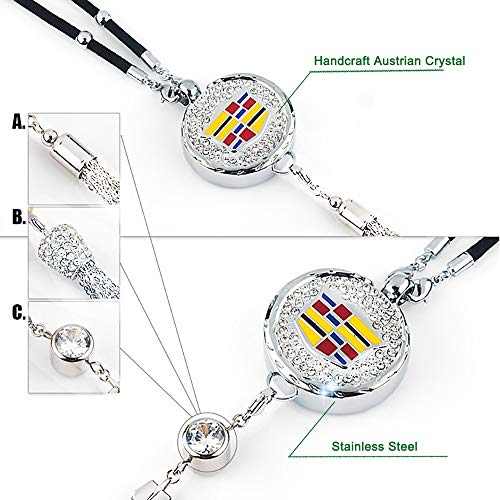 VILLSION Ambientadores para Coche Espejo Retrovisor Colgante Olor Fragancia Difusor Coche Perfume Ambientadores para Mercedes Benz Accessories