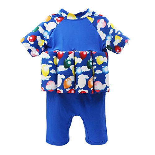 Vine Bebé Trajes de baño Flotador Traje 3 piezas Beachwear Camisetas Bañadores con tapa bañador, 2-5 años