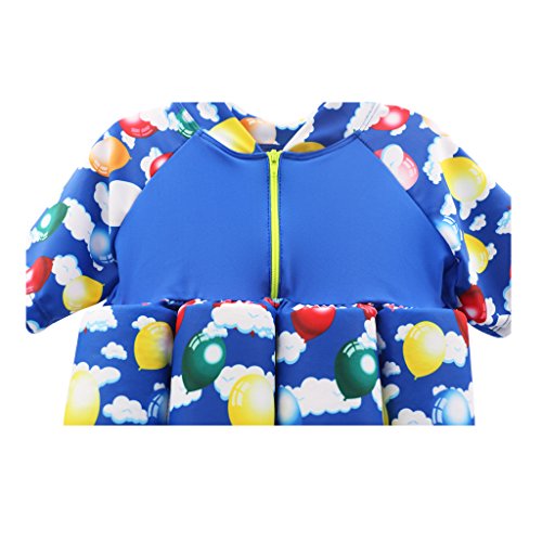 Vine Bebé Trajes de baño Flotador Traje 3 piezas Beachwear Camisetas Bañadores con tapa bañador, 2-5 años