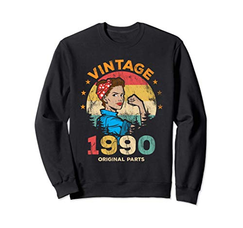 Vintage 1990 Celebración fiesta sorpresa 30º cumpleaños Sudadera