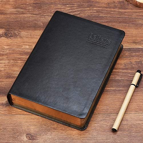 Vintage retro Diario cuaderno del diario en blanco de cuero suave cubierta de oro Sketchbook l tamaño 320sheets páginas en blanco 1pc