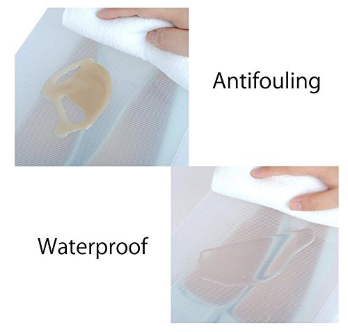 Vinteky® 10x Cajas Almacenaje plegable de plástico Zapatero DIY Cajón Organizador Transparente envase de la caja para zapatos Apilable Plegable Contenedor y Organizador para ropa,juguete,libro