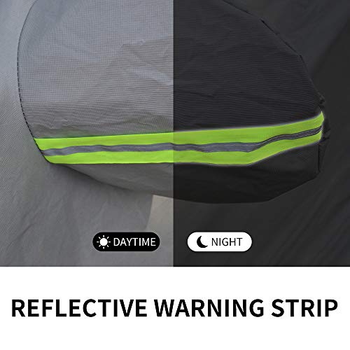 VISLONE - Cubierta para coche con capas avanzadas de material para exteriores, protección UV, impermeable, para coche, invierno y verano (M)