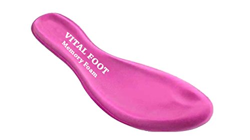 VITAL FOOT - Plantillas Memory Foam Zapato Calzado Confort (37-38)