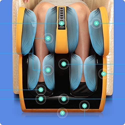 VITALZEN® PLUS Masajeador de pies, piernas, rodillas y muslos - Rojo (modelo 2020) – Aparato de masaje electrico con presoterapia,calor,amasamiento,reflexología - Garantía 2 Años