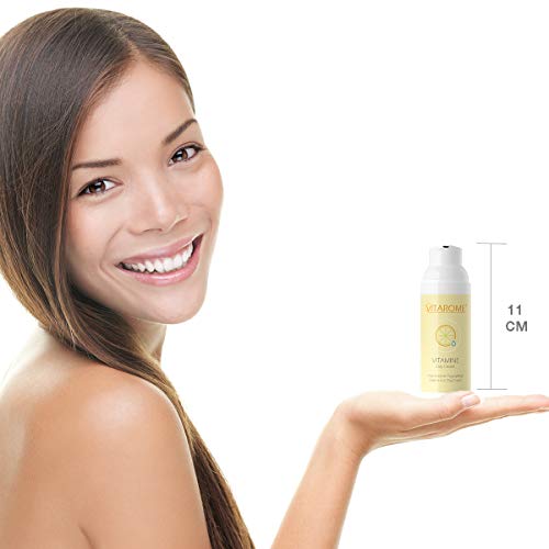 Vitarome - Crema de día VITAMINE para 24 horas de protección contra el envejecimiento prematuro y la radiación UV, sin parabenos, 50 ml
