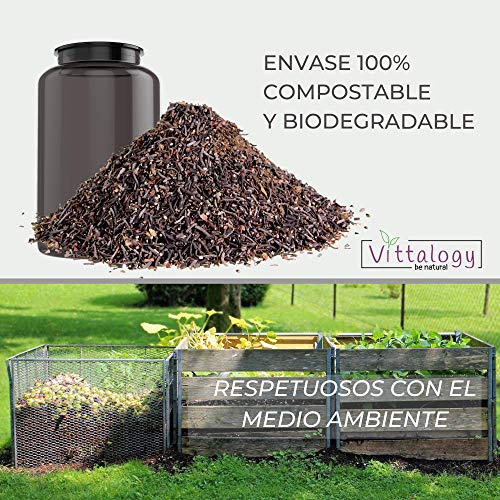 Vittalogy Red Yeast Rice Premium. Levadura de Arroz Rojo Con Coenzima Q10. Reduce el Colesterol. Alto Contenido En Monakolina K Con Extracto de Cardo Mariano, Policosanol Y Coenzima Q10. 120 Cápsulas