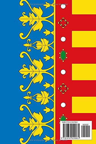 Viva Valencia: Un cuaderno valenciano con la bandera de la Comunidad Valenciana