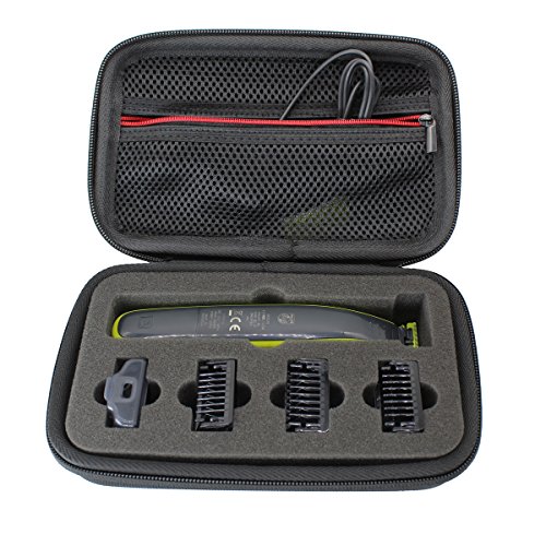 VIVENS Viajar Difícil Caso Bolso para Philips OneBlade Shaver QP2530/30 QP2520/30 Recortador perfila y afeita