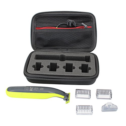 VIVENS Viajar Difícil Caso Bolso para Philips OneBlade Shaver QP2530/30 QP2520/30 Recortador perfila y afeita