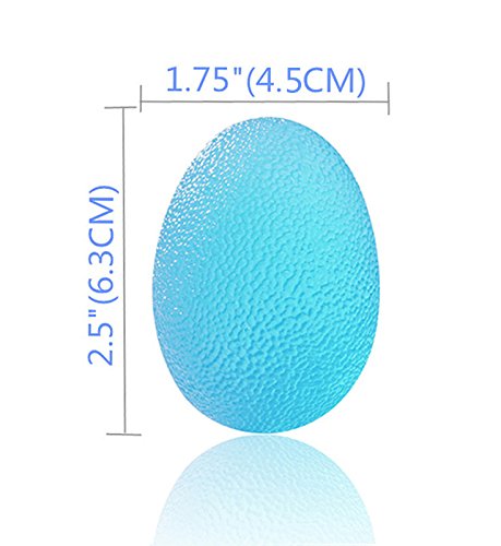 voidbiov Bolas antiestrés para la Mano. Juego de 3 Unidades, Dedo, muñeca, Artritis, Terapia, Ejercicio, Agarre, Ayuda a Fortalecer