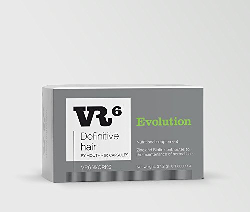 VR6 Definitive Hair Evolution Suplemento Nutricional - 60 Cápsulas