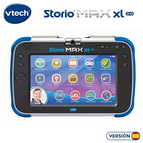 VTech Storio MAX XL 2.0 - Tablet educativo multifunción, color azul (80-194622)