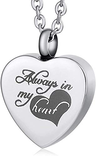 VVHN Collar de Acero Inoxidable joyería Hombres y Mujeres Botella de Perfume Correa de Cadena