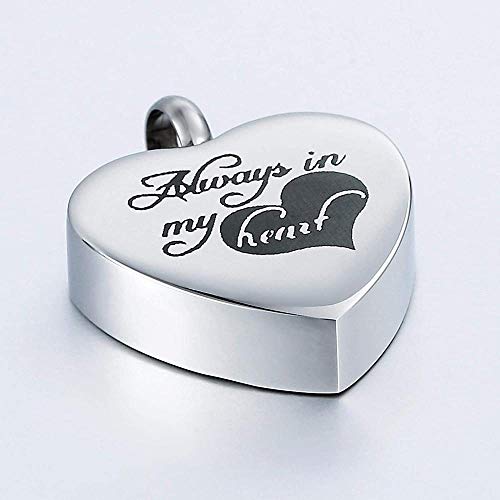 VVHN Collar de Acero Inoxidable joyería Hombres y Mujeres Botella de Perfume Correa de Cadena