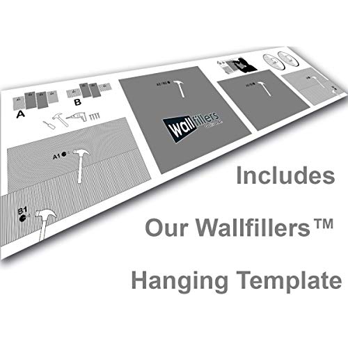 Wallfillers Cuadros en Lienzo Grande Blanco y Negro Imágenes XL 4085