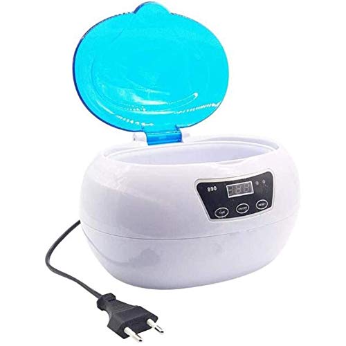 WANGXNCase Esterilizador de Calor seco 750 Ml Limpiador Ultrasónico Desinfección Gabinete Esmalte De Uñas Autoclaves Esterilizador Equipo Herramientas Metal, Reloj