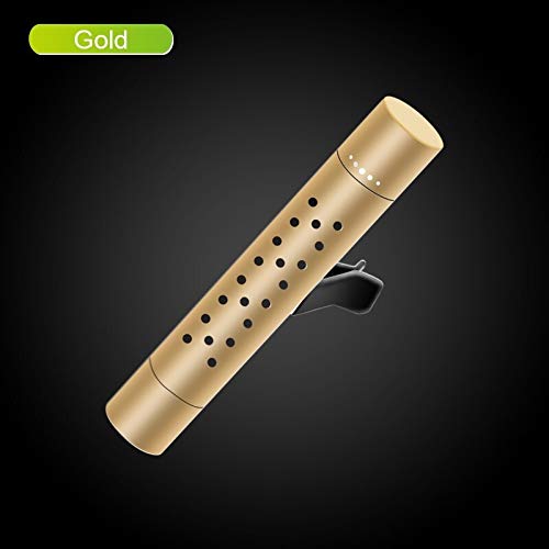 WATERMELON Ambientador for el Coche Olor En Coche Salida de Aire de Perfume aromatizantes Auto Interior del Coche Que Labra los Accesorios Ambientador Muchacha para (Color : Gold and 1 Fragrant)