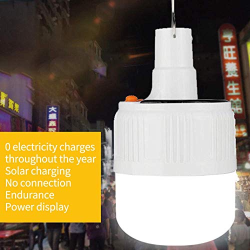 WCY Bulbo Recargable Solar al Aire Libre de la batería Recargable llevó la lámpara Que acampa-V51 100W 3 Battery_Solar con Control Remoto yqaae