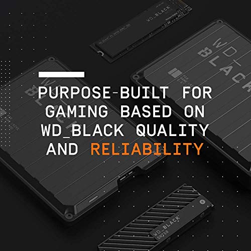 WD_BLACK  5TB P10 Game Drive for On-The-Go Access To Your Game Library - Works with Console or PC