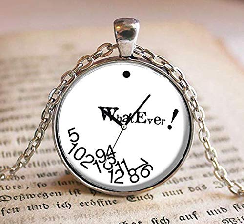 we are Forever family Whatever Mixed Up números Reloj Collar