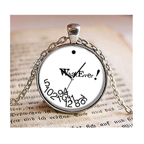 we are Forever family Whatever Mixed Up números Reloj Collar