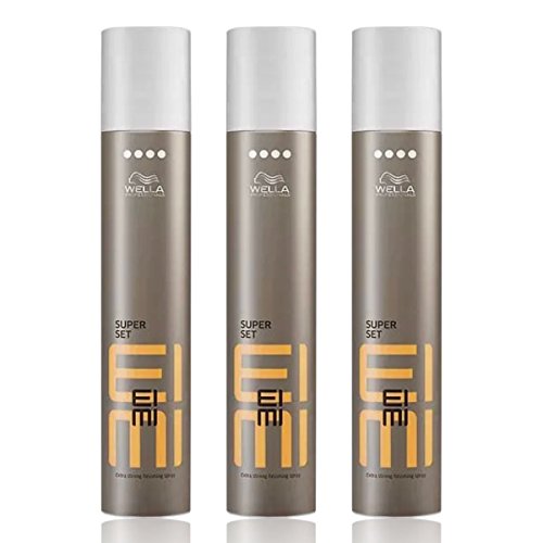 Wella Eimi Super Juego Finishing pelo Spray extrafuerte Juego 3 x 500 ml