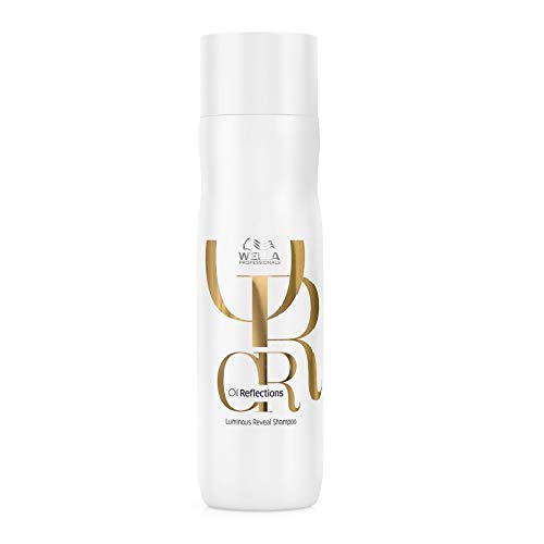 Wella Oil Reflections Luminous Reveal Champú 1 x 250 ml con camelias de aceite