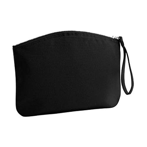 Westford Mill - Bolsa de mano orgánica modelo EarthAware con asa para la muñeca (Grande (L)/Carne)