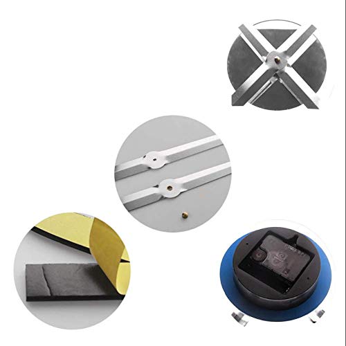 wffmx Aussie Australian Shepherd Dog Acrílico Espejo Pegatinas Decoración DIY Gran Reloj De Pared Perro Pastor Australiano Sin Marco Reloj De Pared Grande-27Inch