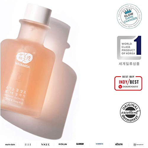 Whamisa lotion tonique riche fleurs bio 200ml